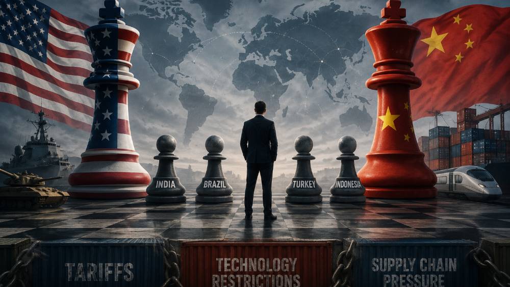 The New Cold War: Strategic Competition and Economic Pressure on Middle Powers