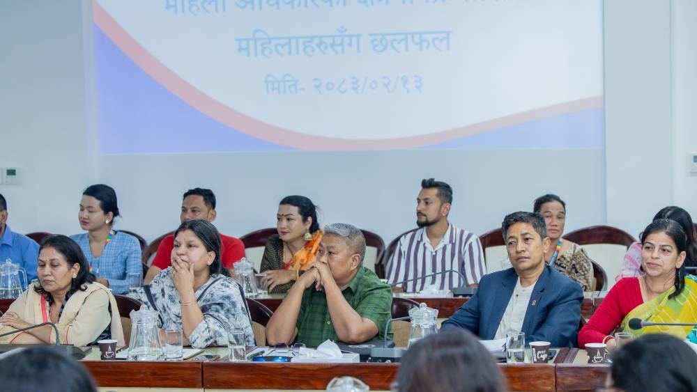 संविधान संशोधनमा महिला र लैङ्गिक तथा यौनिक अल्पसङ्ख्यकको सुझाव : समान प्रतिनिधित्व र अधिकारको माग